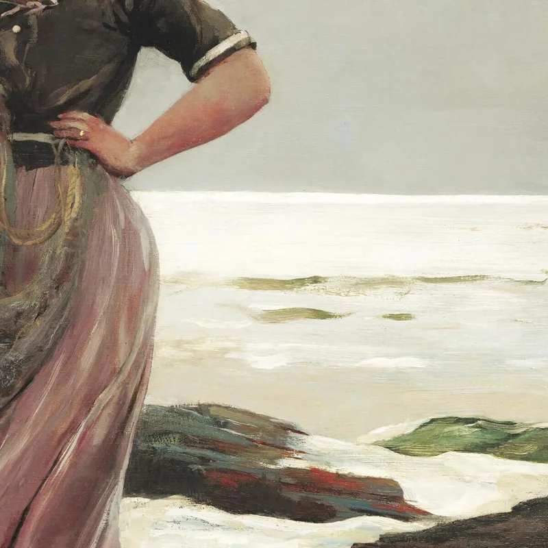 Una Luce Sul Mare Winslow Homer quadro stampa su tela
