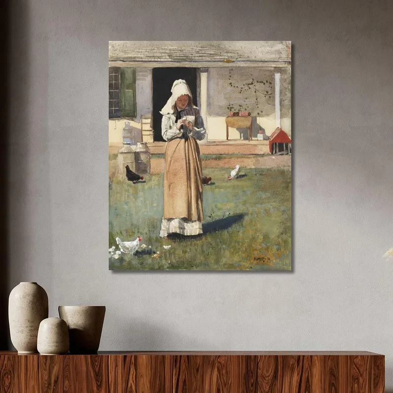 Un Pollo Malato Winslow Homer