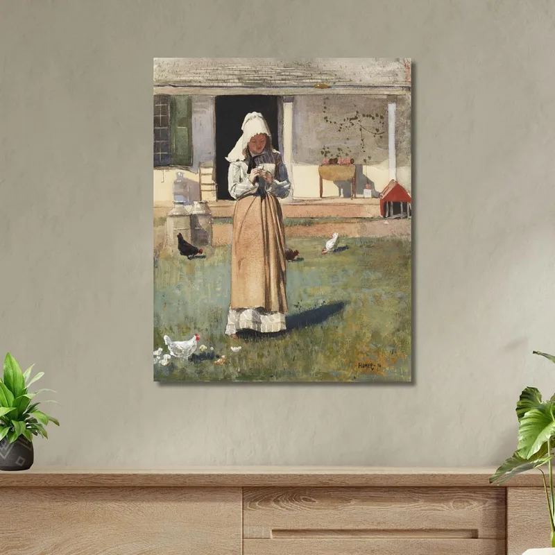 Un Pollo Malato Winslow Homer