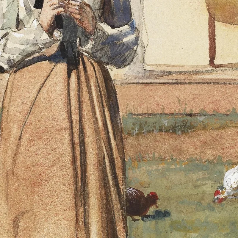 Un Pollo Malato Winslow Homer