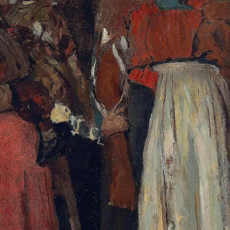Una Visita De La Vieja Amante Winslow Homer