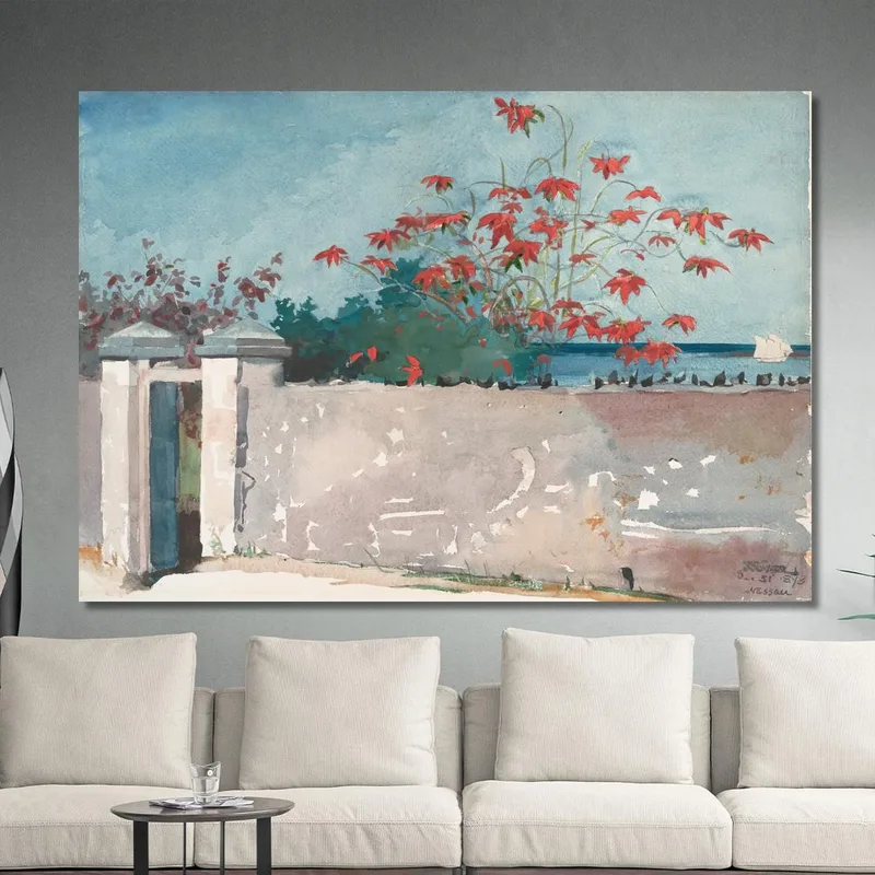 Un Muro Di Nassau Winslow Homer