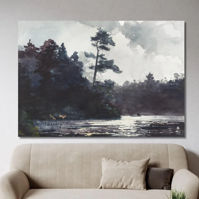 Adirondack-See Winslow Homer