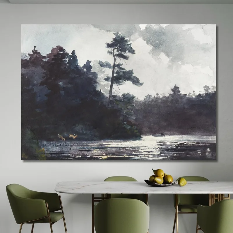 Adirondack-See Winslow Homer