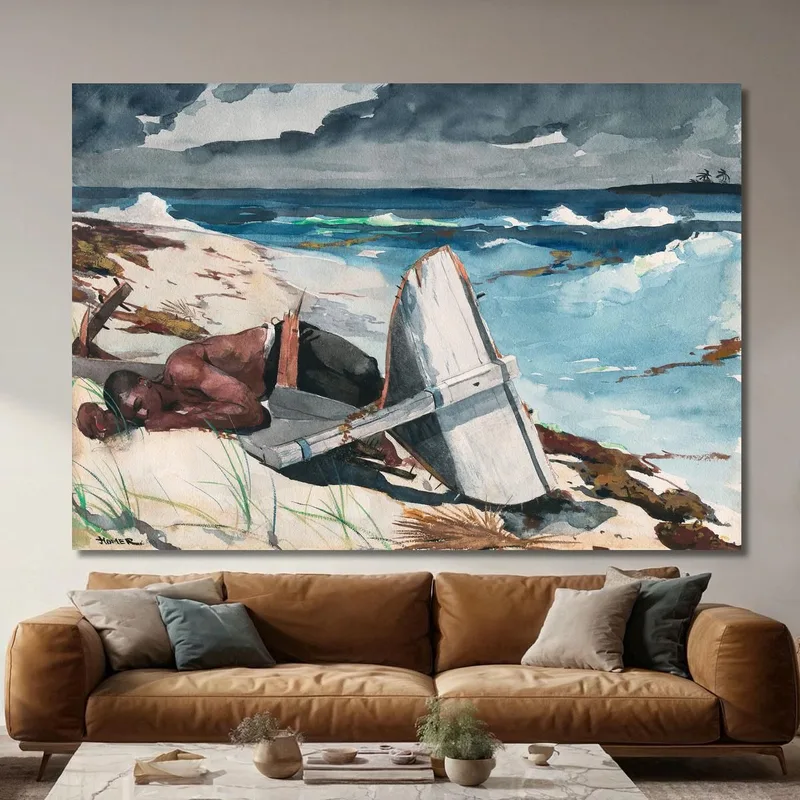 Dopo L'Uragano Bahamas Winslow Homer