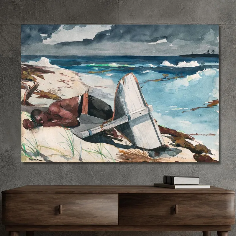 Dopo L'Uragano Bahamas Winslow Homer