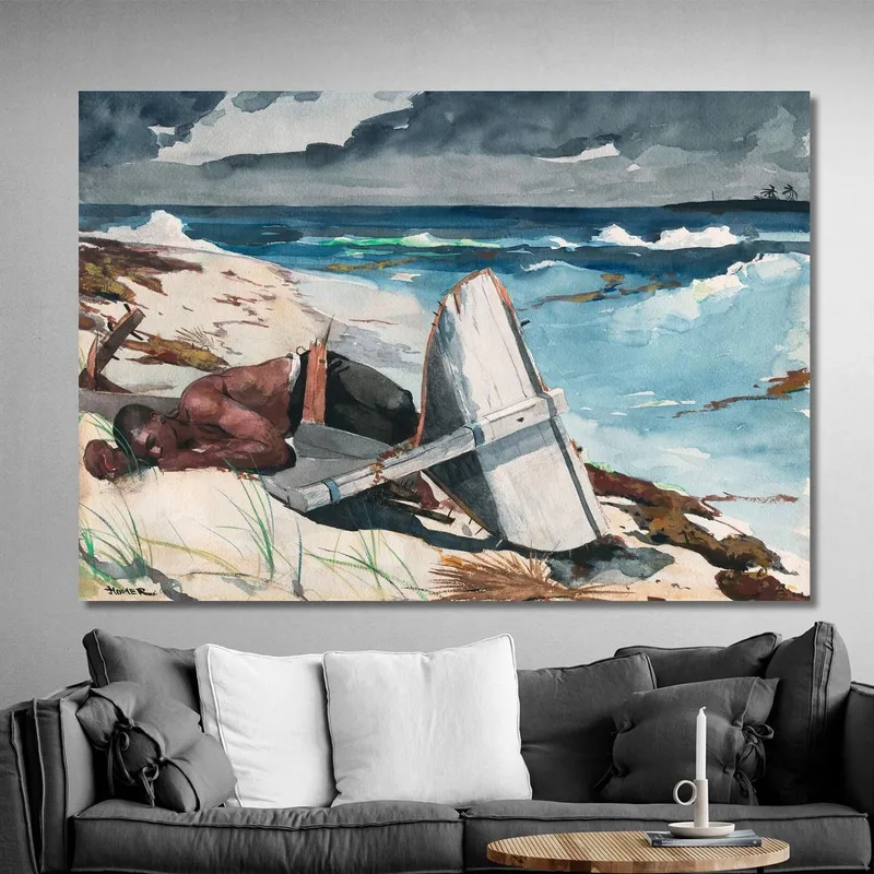 Dopo L'Uragano Bahamas Winslow Homer