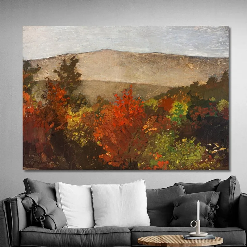Copas De Los Árboles De Otoño Winslow Homer
