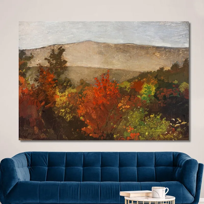 Copas De Los Árboles De Otoño Winslow Homer