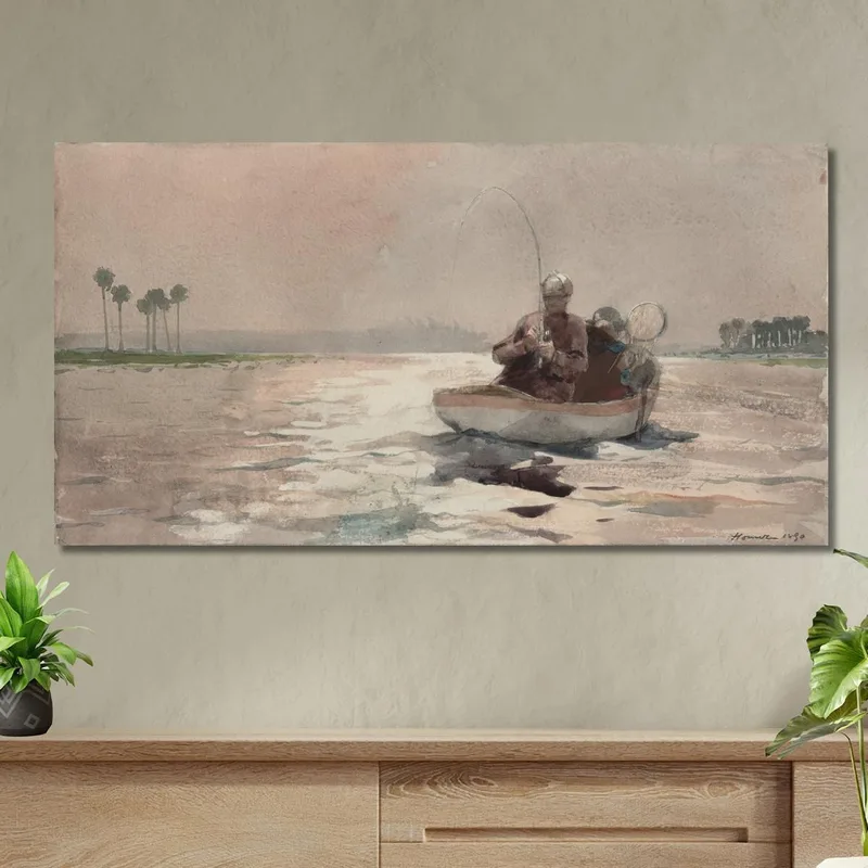 Bassangeln In Florida Winslow Homer