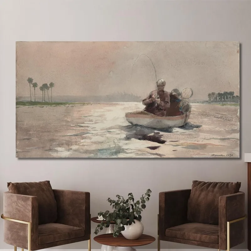 Bassangeln In Florida Winslow Homer