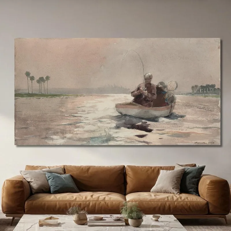 Bassangeln In Florida Winslow Homer