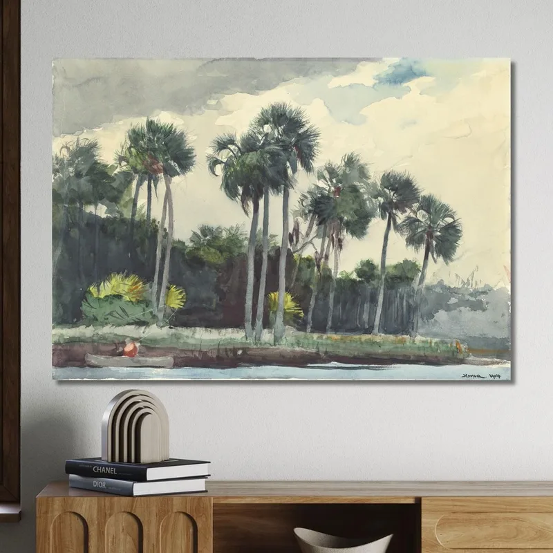 Camicia Rossa Homosassa Florida Winslow Homer