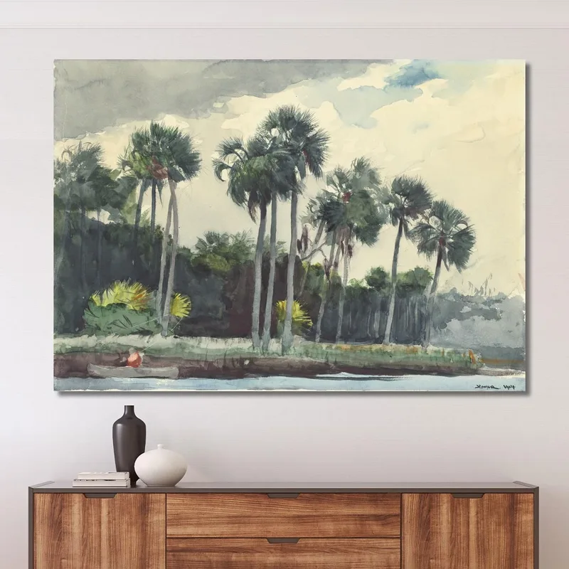 Camicia Rossa Homosassa Florida Winslow Homer