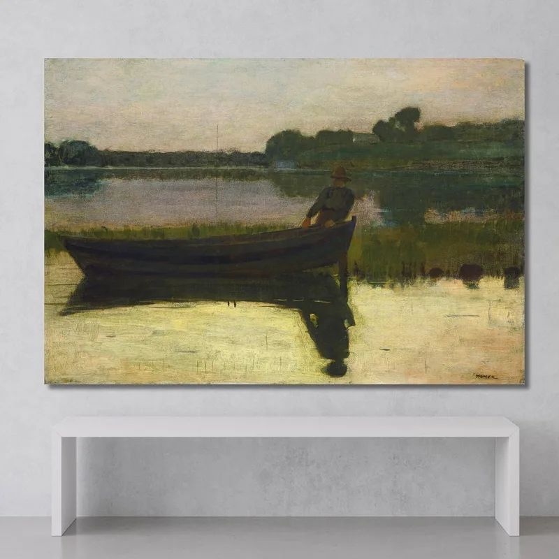 Tramonto Winslow Homer quadro stampa su tela