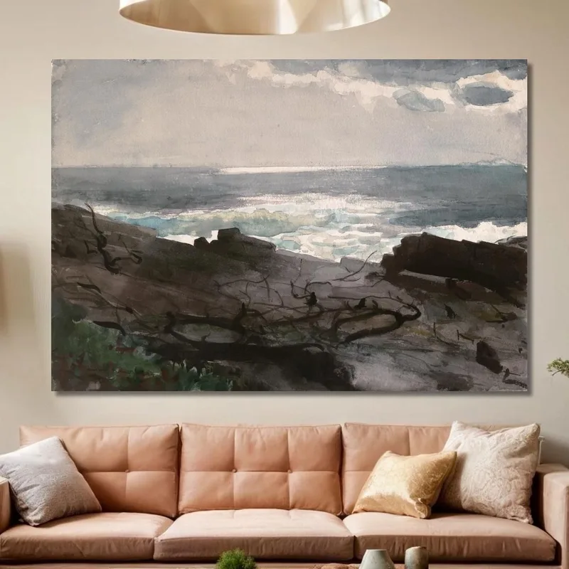 Sole E Ombra Prout'S Neck Winslow Homer