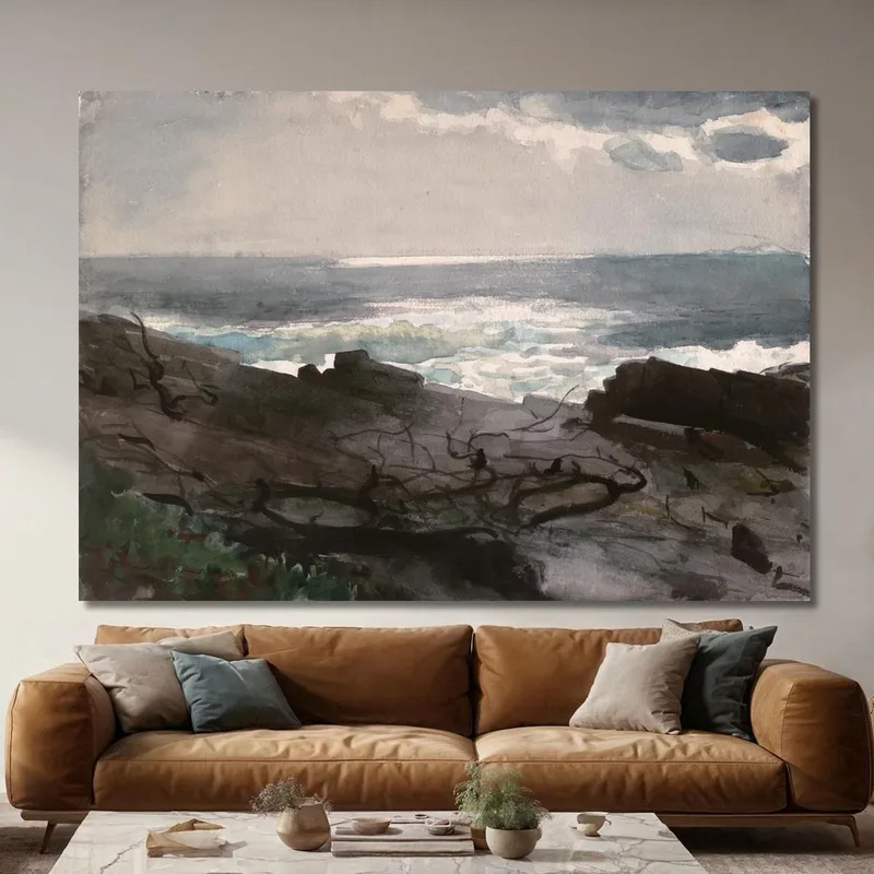 Sole E Ombra Prout'S Neck Winslow Homer