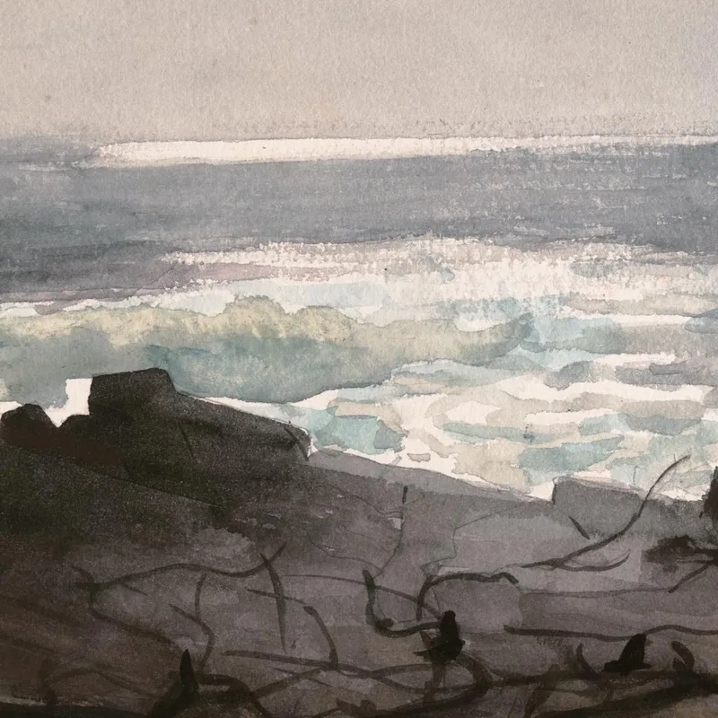 Sole E Ombra Prout'S Neck Winslow Homer