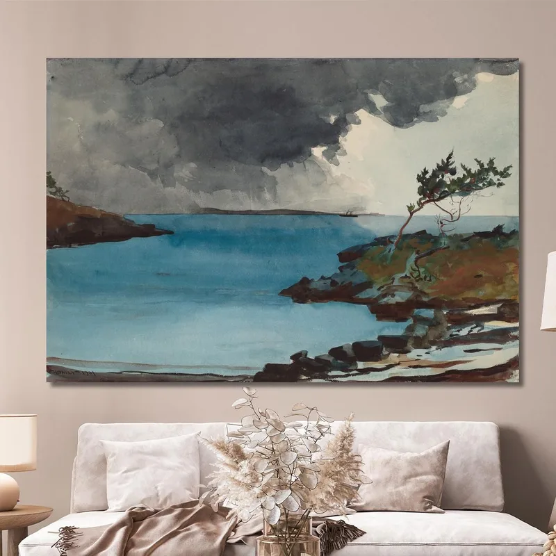 La Tempesta In Arrivo Winslow Homer
