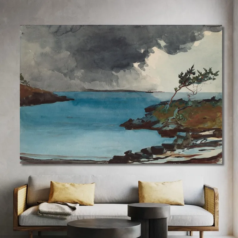 La Tempesta In Arrivo Winslow Homer