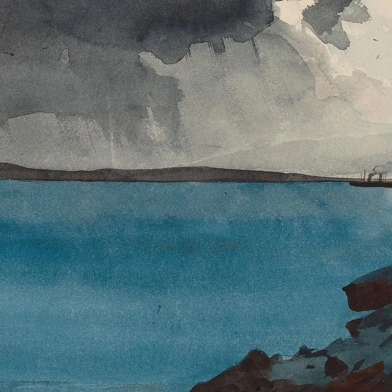 La Tempesta In Arrivo Winslow Homer