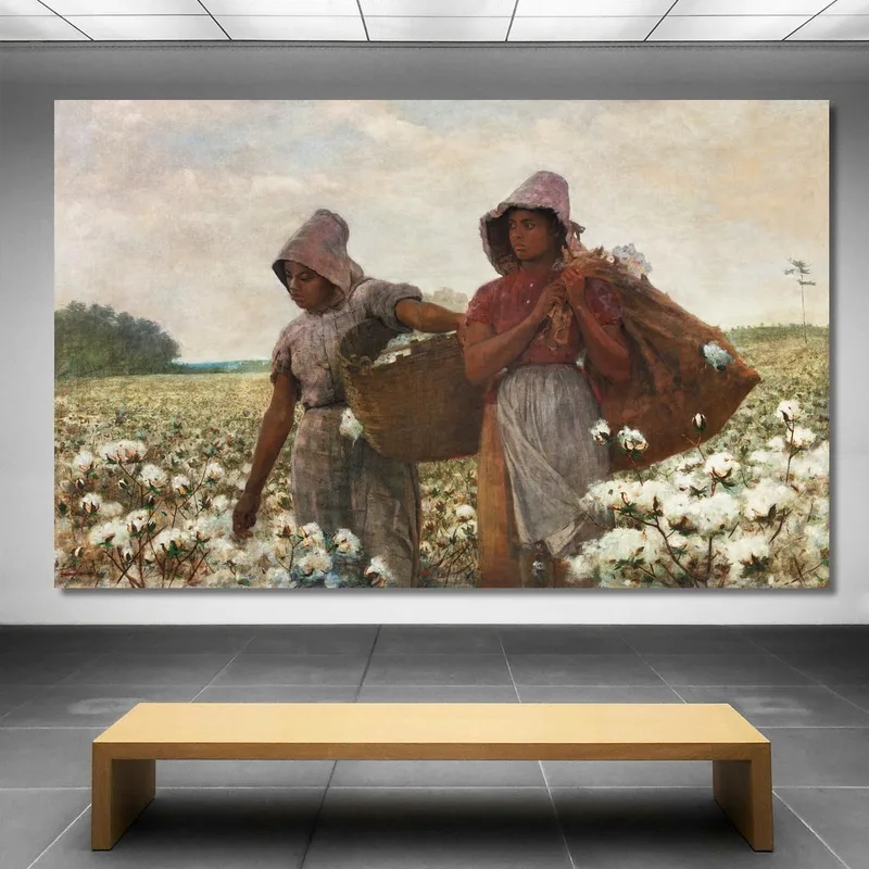 I Raccoglitori Di Cotone Winslow Homer quadro stampa su tela