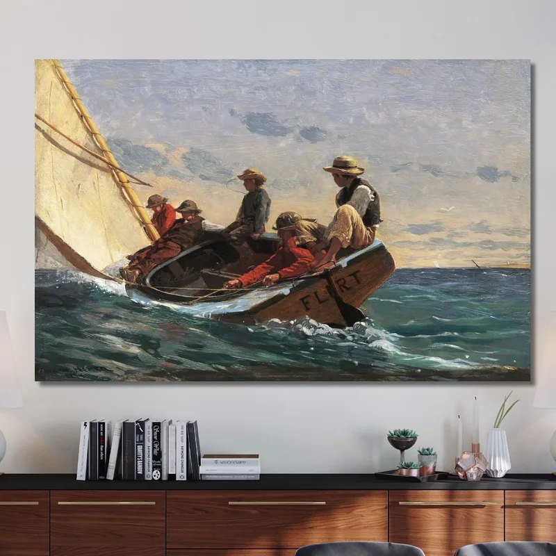 Il Flirt Winslow Homer