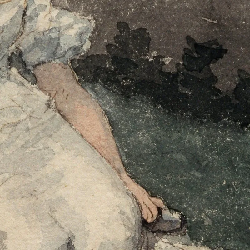 Die Gartenmauer Winslow Homer