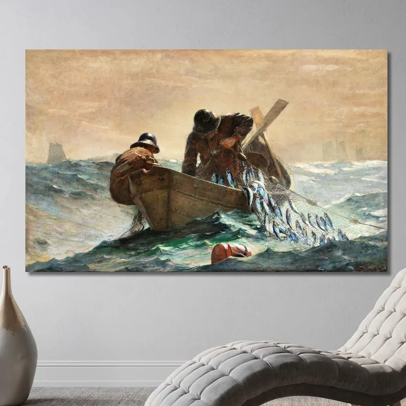 Das Heringsnetz Winslow Homer