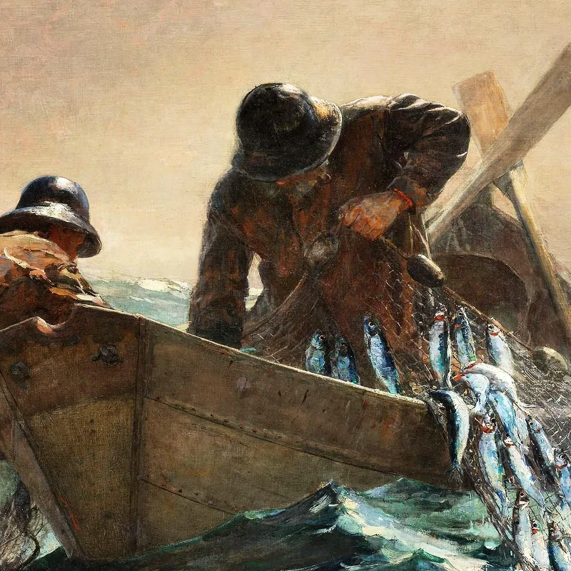Das Heringsnetz Winslow Homer