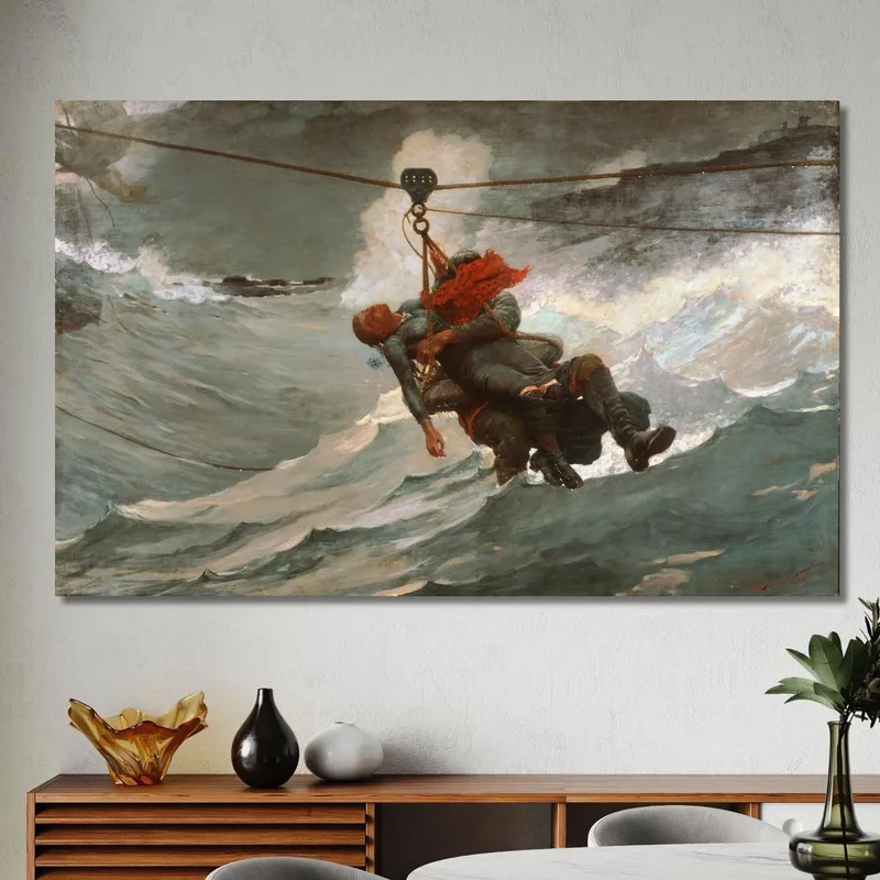 La Linea Della Vita Winslow Homer