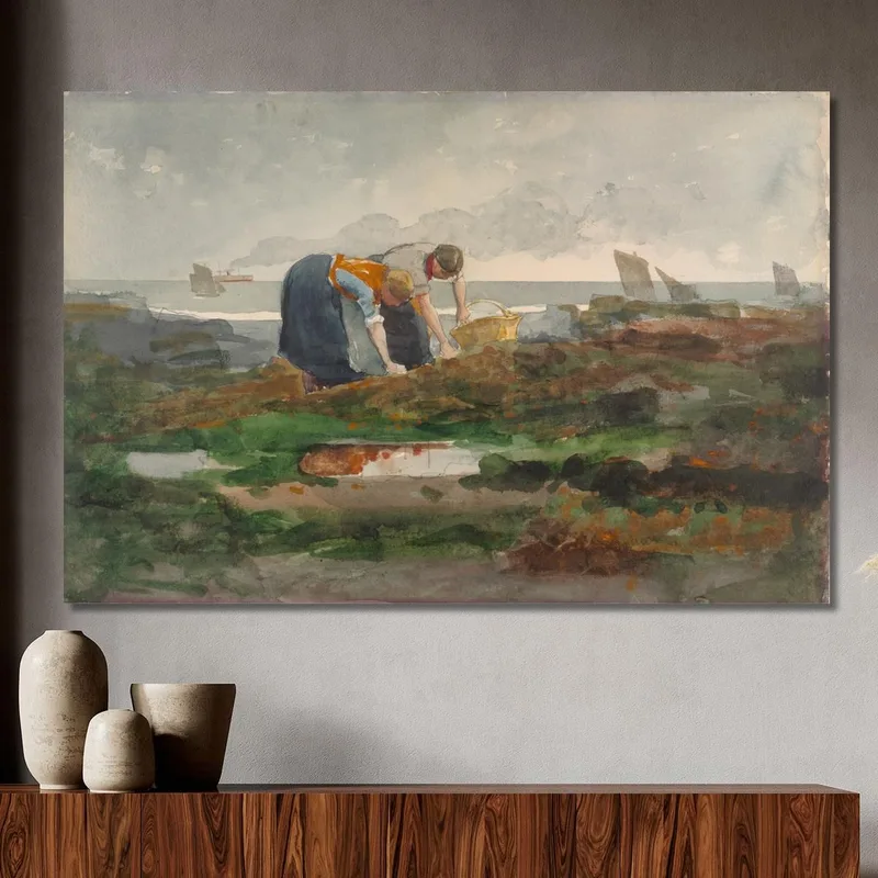 Die Muschelsammler Winslow Homer