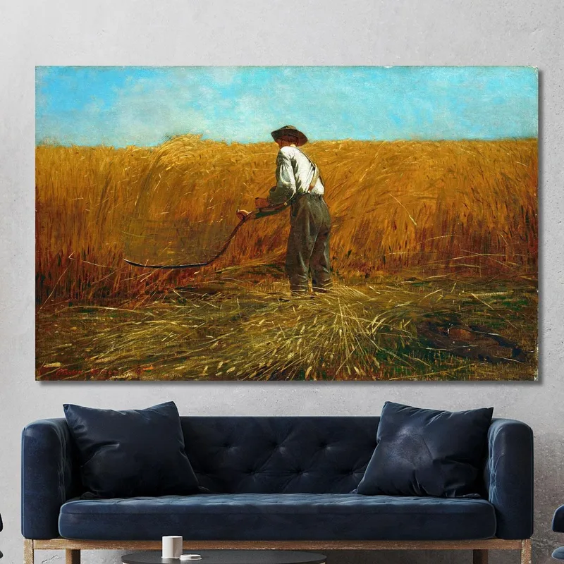 Der Veteran Auf Einem Neuen Gebiet Winslow Homer