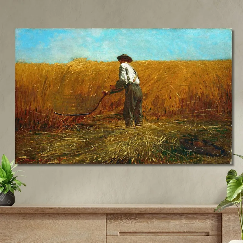Der Veteran Auf Einem Neuen Gebiet Winslow Homer
