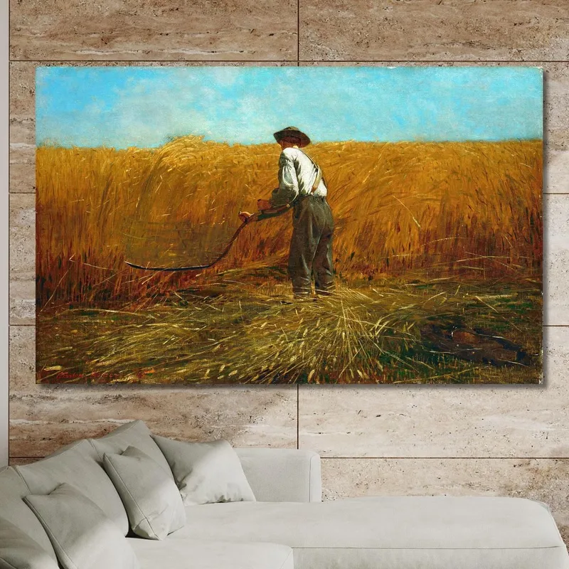Der Veteran Auf Einem Neuen Gebiet Winslow Homer