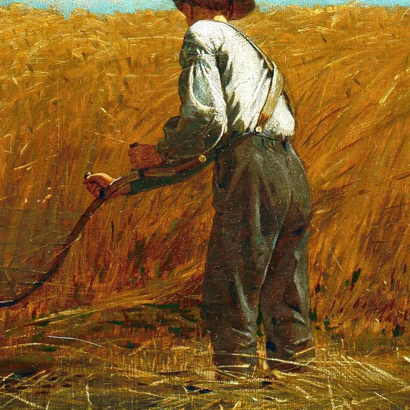 Der Veteran Auf Einem Neuen Gebiet Winslow Homer