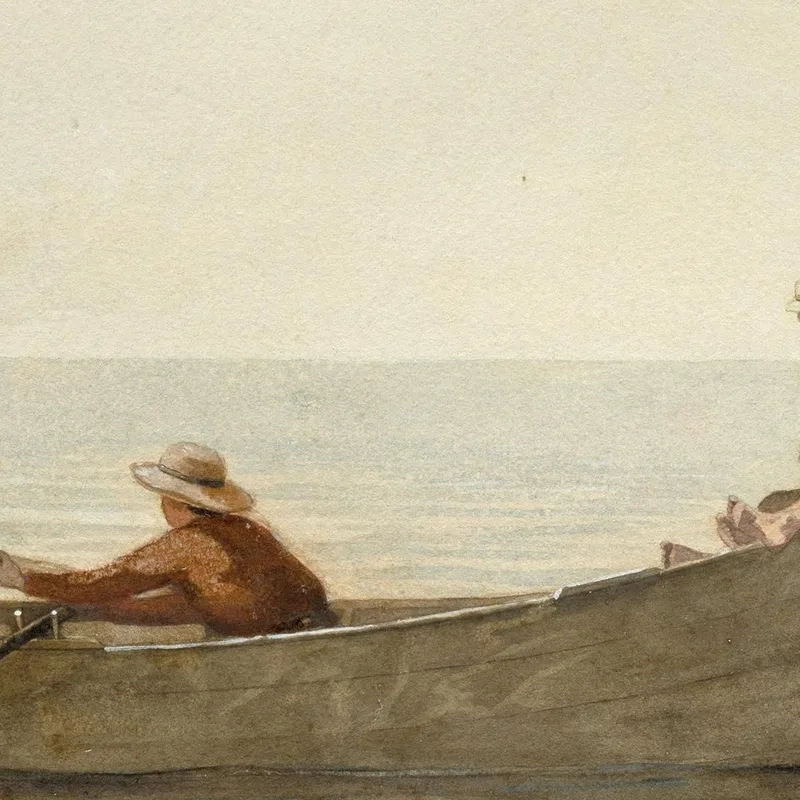Tre Ragazzi In Un Dory Con Nasse Per Aragosta Winslow Homer