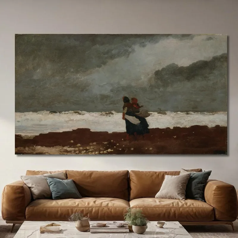 Zwei Figuren Am Meer Winslow Homer