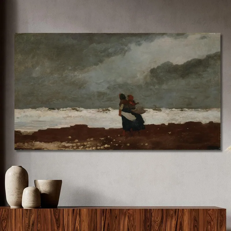 Zwei Figuren Am Meer Winslow Homer