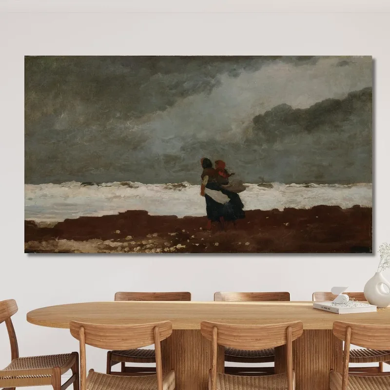 Zwei Figuren Am Meer Winslow Homer