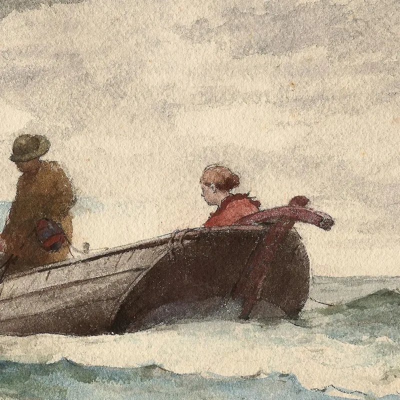 Priorato Di Tynemouth In Inghilterra Winslow Homer