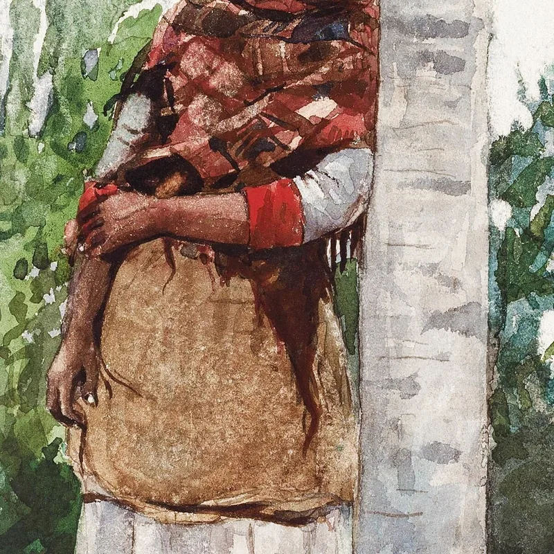 Sotto Una Palma Winslow Homer
