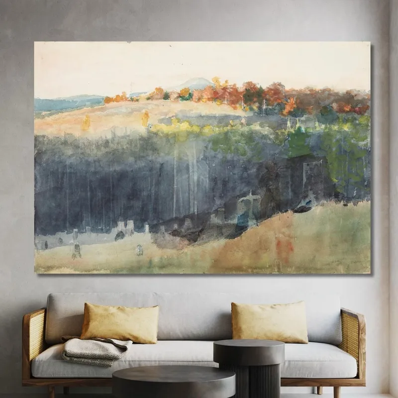 Valle E Collina Winslow Homer
