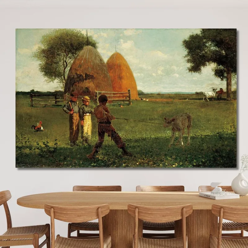Svezzamento Del Vitello Winslow Homer