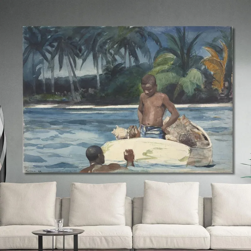 Subacquei Dell'India Occidentale Winslow Homer