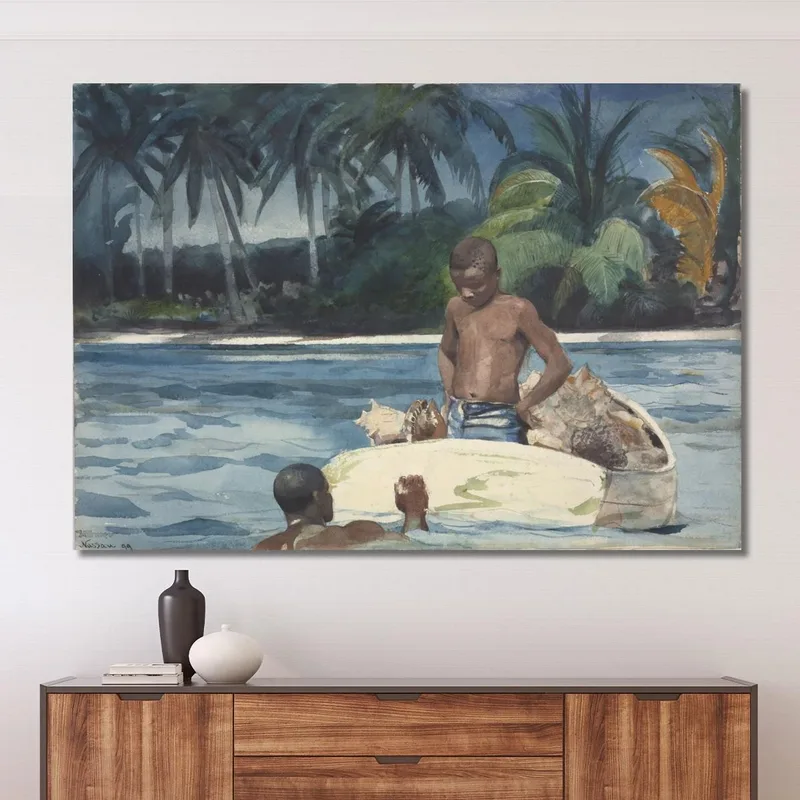 Subacquei Dell'India Occidentale Winslow Homer