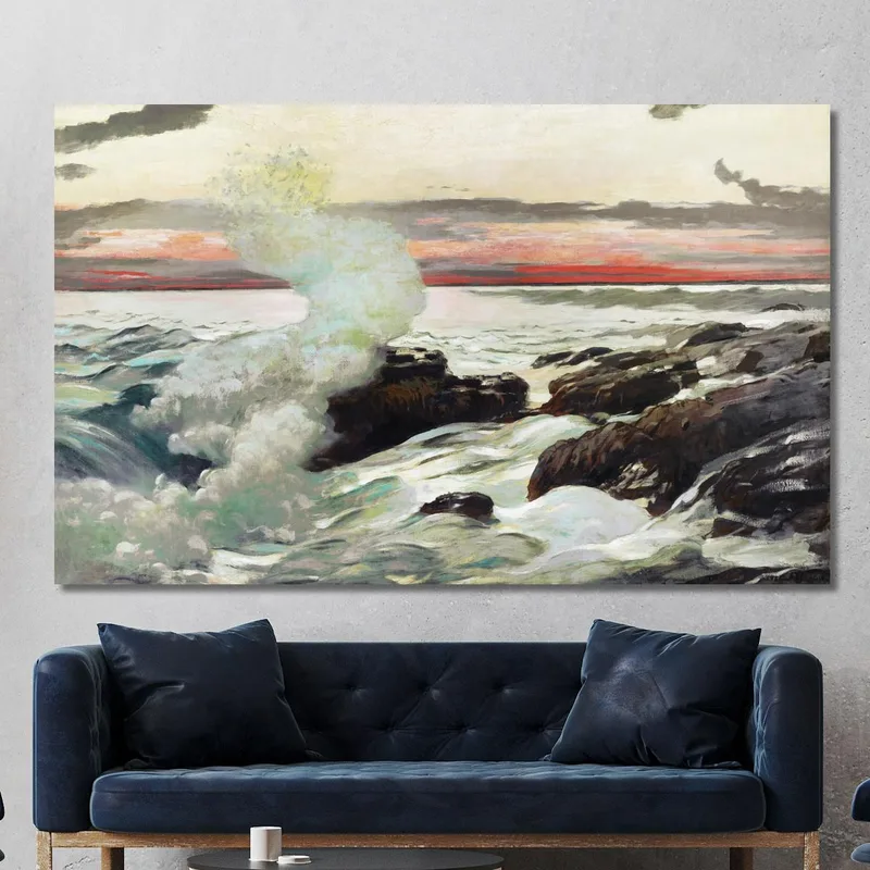Il Collo Di West Point Prout Winslow Homer