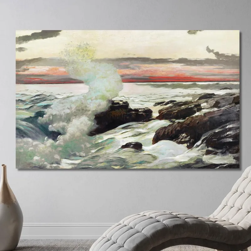 Il Collo Di West Point Prout Winslow Homer