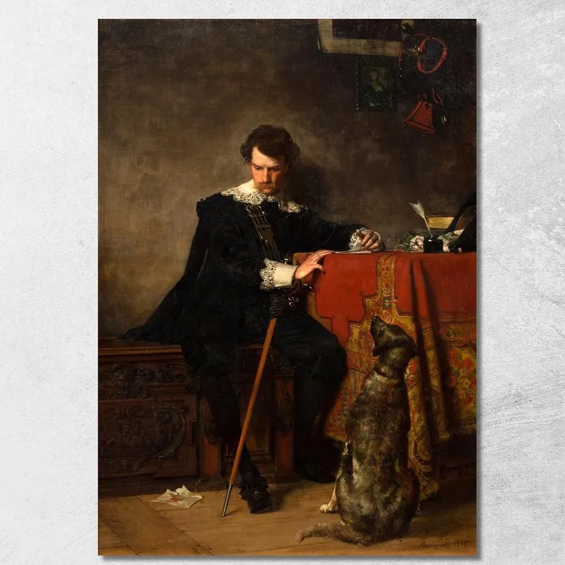 Il Foglio Milosny Władysław Czachórski quadro stampa su tela