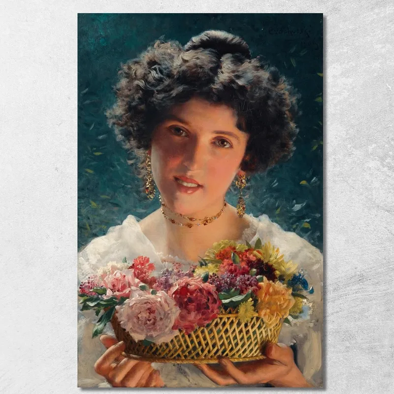 Il Mazzolino 2 Władysław Czachórski quadro stampa su tela